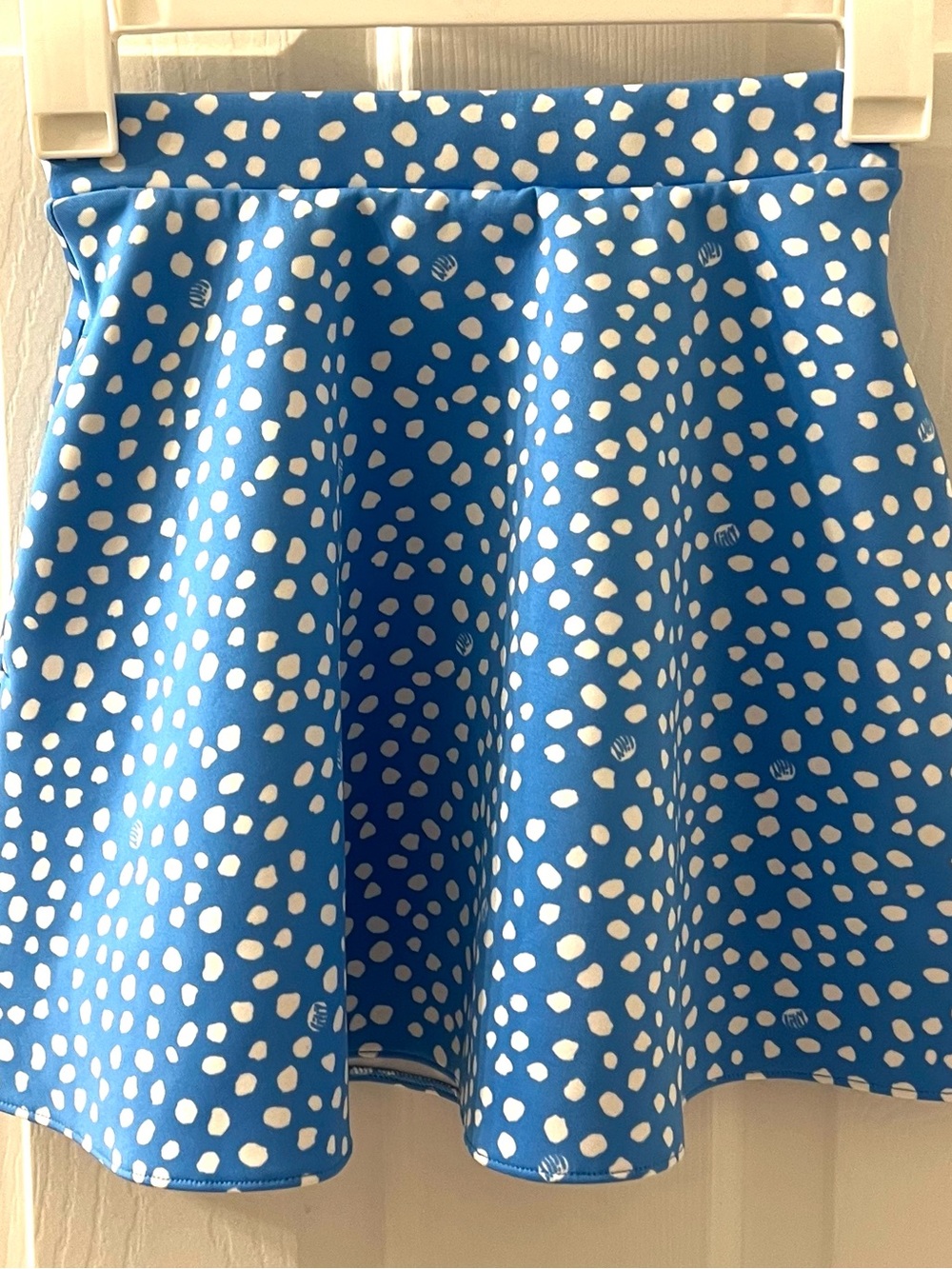 Lilly Pulitzer Girls Thelma Set skirt in Zanzibar Blue Lilly's Dot Sz 8